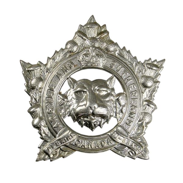 Canada c.WWII The Argyll & Sutherland Highlanders Military Cap Badge