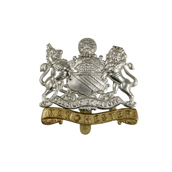 Great Britain c.WWII The Manchester Regiment Military Cap Badge