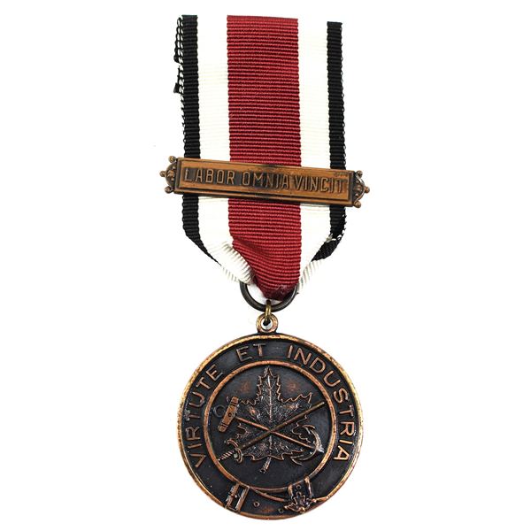 Commissionaires Long Service Medal for 12 Years Service. The Canadian Corps of Commissionaires is a 