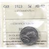 Image 1 : 5-cent 1923 ICCS MS62