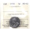 Image 1 : 5-cent 1930 ICCS MS62