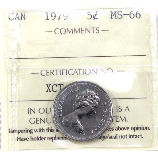 5-cent 1979 ICCS MS66