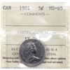 Image 1 : 5-cent 1981 ICCS MS65