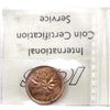 Image 2 : 1-cent 1938 ICCS MS65, Red