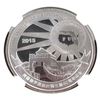 Image 2 : China Silver 2015 Panda-Official Mint Medal-FUN Show NGC PF70 Fine Silver Reverse Proof in Deluxe Wo