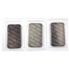Image 2 : 1oz Johnson Matthey .999 Silver Bars in Mint Seal. 2x Consecutive Serial Numbers! 3pcs. (Tax Exempt)