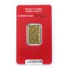 Image 2 : 10g Republic Metals Corperation .9999 Gold Bar in Assay Card (Tax Exempt)