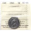 Image 1 : 5-cent 1941 ICCS MS64