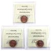 Image 2 : 1-cent 1984, 1988, & 1999 ICCS MS66 Red. 3pcs.