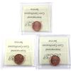Image 2 : 1-cent 2003 OE, 2003P OE, & 2003 NE ICCS MS66 Red. 3pcs.