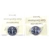 Image 2 : 5-cent 1944 & 1945 ICCS MS65. 2pcs.