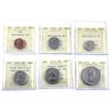 Image 1 : Full Run 1978 PCCS (Professional Coin Certification System) MS65 to MS67 NBU. 6pcs.