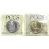 Image 2 : 50-cent 2022 & Loon $1 2022 PCCS (Professional Coin Certification System) MS66. 2pcs.