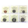 Image 2 : Mixed Lot 1999P & 1999 ICCS Certified MS66. Incl: 1999P 1-cent to 50-cent NBU, & 1999 Medallion. 6pc