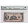 Image 1 : BC-5 1935 $5 PMG VF20 English, Osborne-Towers, Printer: BABN, SN: A497884 ppD