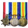 Image 1 : 1914-1920 WWI Medals with Original Ribbons, ISSUED TO-SS.14931 Pte. A. Durrant ASC. 3pcs.