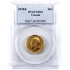 Image 1 : 1919C Gold Sovereign PCGS MS63. Sharp Details with Amber-Gold Hues Throughout