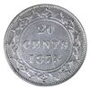 Image 2 : Newfoundland 20-cent 1873 ICCS VF30. Nice mid-grade blast white coin!