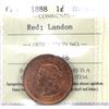 Image 1 : 1-cent 1888 ICCS MS65 Red, Landon. Stunning Red Surface with Rose Tones Throughout; A Truly Eye-Catc