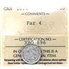 Image 1 : 5-cent 1884 Far 4 ICCS VF30 *Key Date!*