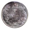 Image 2 : 10-cent 1902 ICCS MS63. A Nice Brilliant Uncirculated coin.