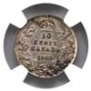 Image 2 : 10-cent 1909 Broad Leaves NGC AU55
