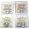 Image 2 : 10-cent 1937, 1938, 1939 & 1940 ICCS MS63. 4pcs