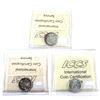 Image 2 : 10-cent 1955, 1956 Cameo & 1957 ICCS PL66. 3pcs