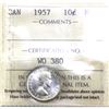 Image 1 : 10-cent 1957 ICCS MS66