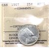 Image 1 : 25-cent 1907 ICCS AU55