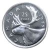 Image 2 : 25-cent 1955 ICCS PL66 Ultra Heavy Cameo