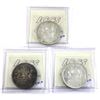 Image 2 : Silver $1 1966 Large Beads ICCS MS65. 3pcs