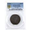 Image 1 : LEC-150, French Colonies 1755 Louis XV Jeton PCGS VF35