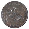 Image 2 : BR-720, CH-PC5D Upper Canada 1857 Halfpenny Token ICCS MS62