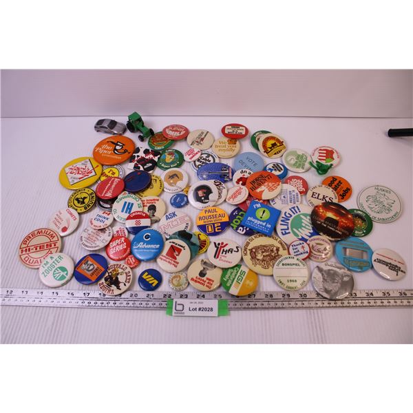 Box of Assorted Pins - Bodnarus Auctioneering