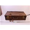 Image 1 : *Antique Brown Leather Suitcase