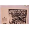 Image 3 : 1960 Battle in Outer Space Movie Ad Slick in Plastic Holder (14x15.5)