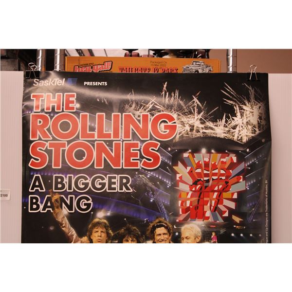 ローリング・ストーンズ A BIGGER BANG 上海ポスター The Rolling Stones concert poster 