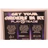 Image 3 : Play N’ Trade Promotional Poster in Display Frame (22x28)