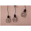 Image 2 : Industrial Themed Hanging Light Fixture (New)