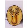 Image 2 : (3) Deer Head Chalk Art Wall Hangers
