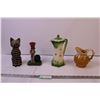 Image 1 : (2) Decorative Pitchers + Decor Items