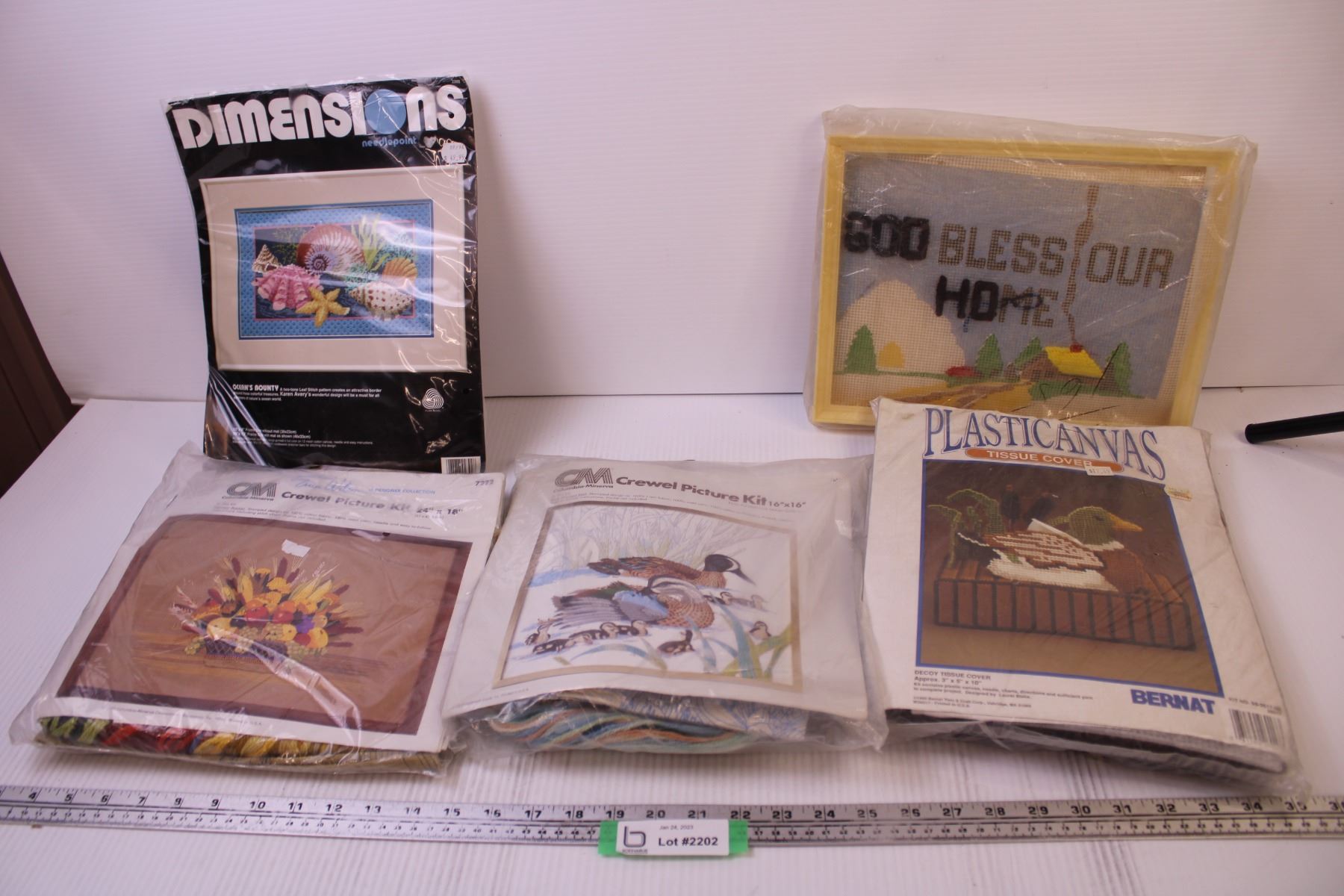 (5) Needle Point Kits