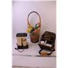 Melitta Personal Coffee Pot w/ Travel Bag and Accessories + Basket and Flowers