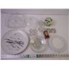 Northern Plate, candy Dish,Saucers(5),Candle Holders