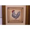 Image 2 : (2) Framed Chicken Art Pictures By James Wiens