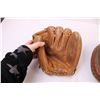 Image 2 : (2) Vintage Baseball Gloves