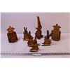 Image 1 : (7) Wooden Toys