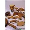 Image 3 : (21) Wooden Toys and Puzzles