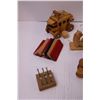 Image 2 : (14) Wooden Toys and Puzzles